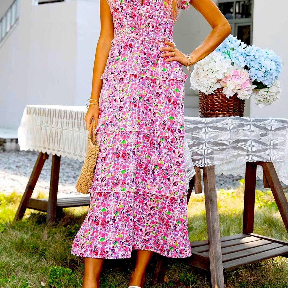 Boho maxi dress